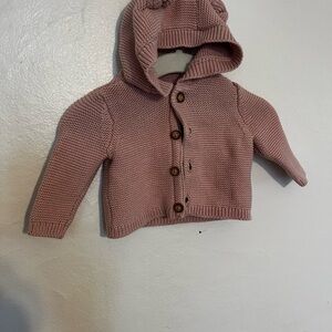 Carter's Pink Knit Baby Cardigan